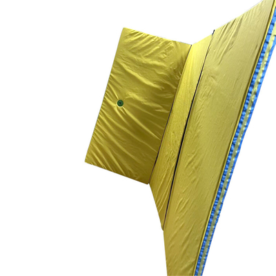 Tapete de água de espuma de 8 * 5 empilhados fácil de rolar tapete flutuante de brincar para piscina