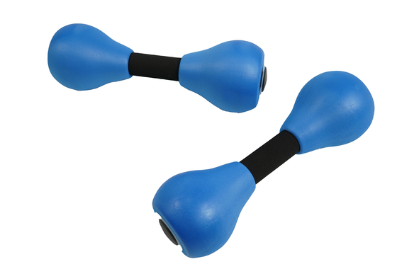 EVA Leve Água Flutuante Dumbbell espuma macia Barbel de Natação Para Fitness
