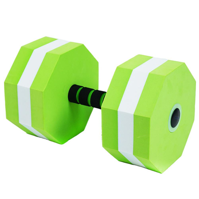 EVA Leve Água Flutuante Dumbbell espuma macia Barbel de Natação Para Fitness