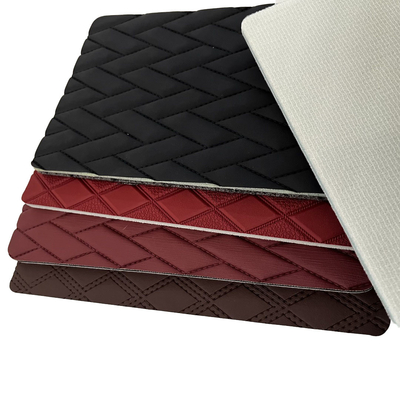 Cores bordadas em PVC com suporte de espuma Xpe para fabricação de sofás