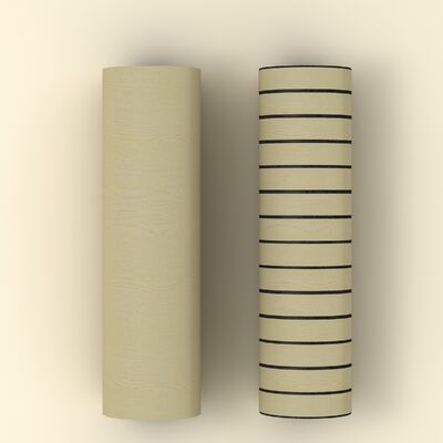 Papel de parede macio resistente à mancha da placa da grade da ripa de IXPE para a decoração do edifício de escritórios