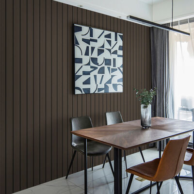 Placa da grade da etiqueta do papel de parede do PVC da camada da prova de colisão IXPE para a decoração do hotel