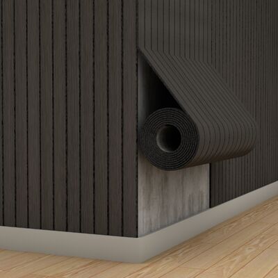 Painéis macios da veneziana da grade da grão de madeira elástica impermeável do PVC de IXPE para a decoração da escola