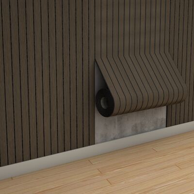 Fogo - papel de parede de madeira flexível do painel de parede da proteção retardadora do PVC para a decoração home