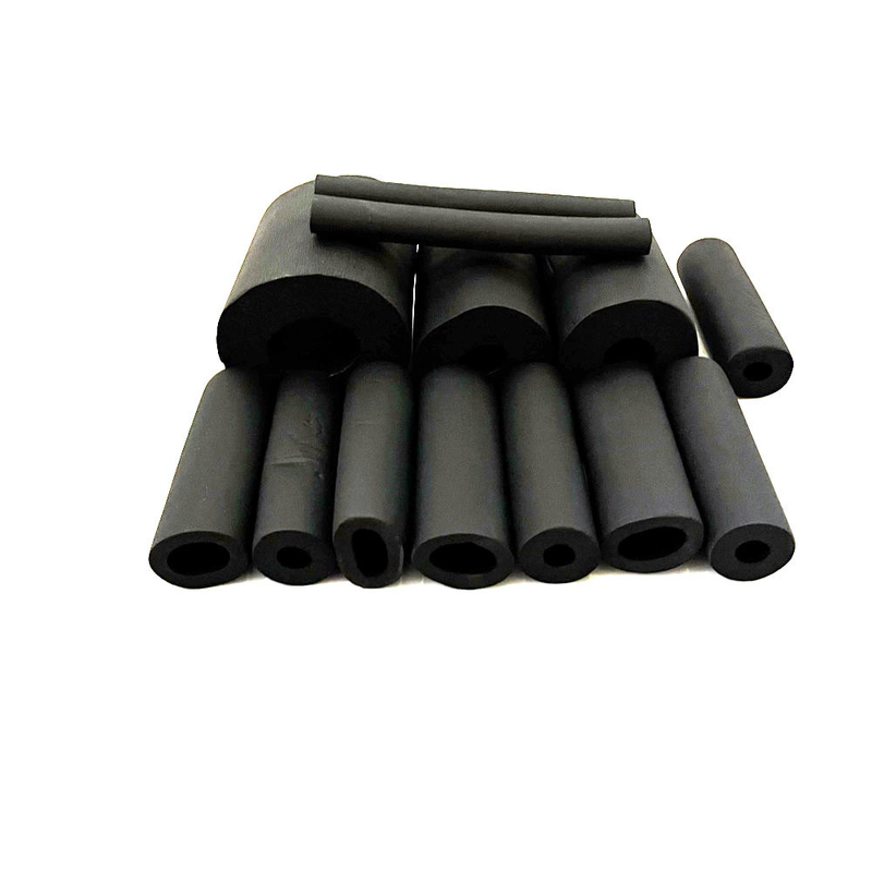 Nitril PVC NBR espuma de célula fechada Instalação rápida, espuma de borracha de nitril butadieno preto