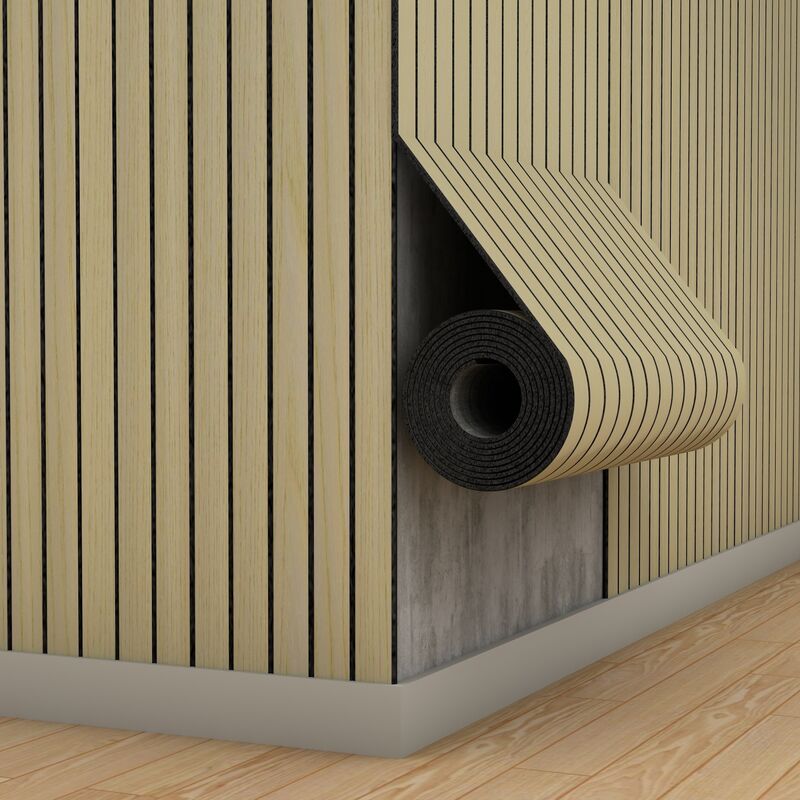 Fogo - papel de parede de madeira flexível do painel de parede da proteção retardadora do PVC para a decoração home