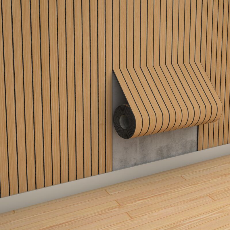 Placa macia impermeável da grade de IXPE com camada de proteção do PVC para a decoração do apartamento