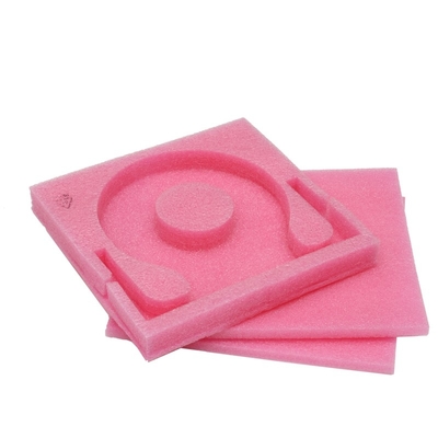 Folha de espuma de embalagem ESD de espuma antiestática rosa para embalagem de caixas de embalagem