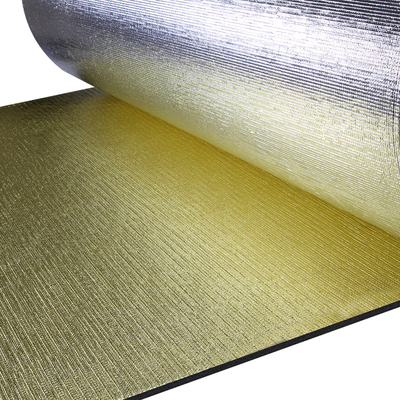 Materiais de isolamento térmico de espuma de alumínio duplo lado XLPE XPE para telhado