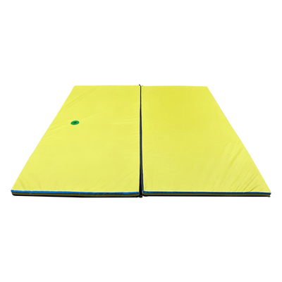 Tapete de água de espuma de 8 * 5 empilhados fácil de rolar tapete flutuante de brincar para piscina