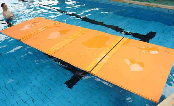 16x5 Colchão Flutuante de espuma entrelaçada Colchão Flutuante de piscina de espuma para parque aquático