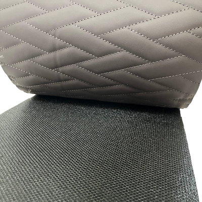 Cores bordadas em PVC com suporte de espuma Xpe para fabricação de sofás